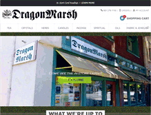 Tablet Screenshot of dragonmarsh.com